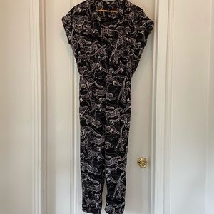 H&M Cheetah Print Jumpsuit